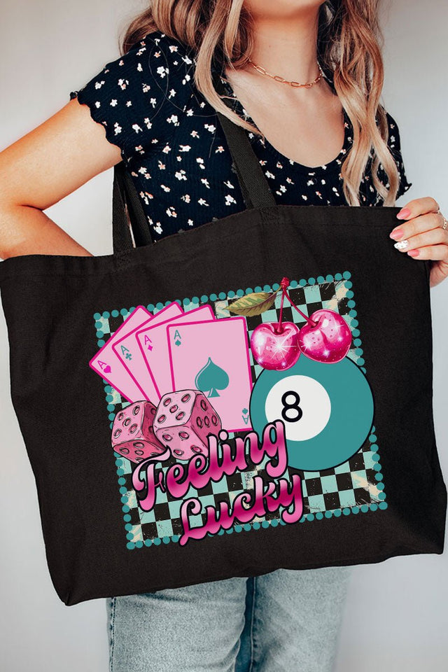 Outlaw Girlie Canvas Jumbo Tote - Wholesale Accessory Market