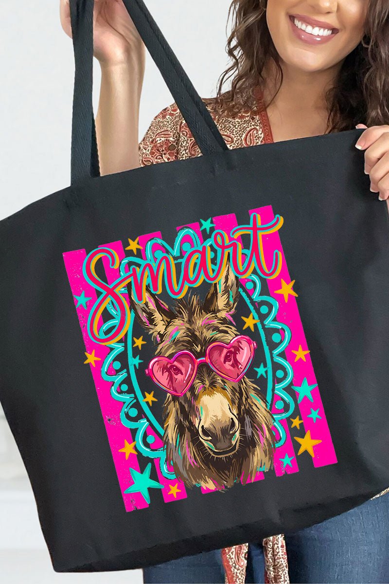 Smart Ass Canvas Jumbo Tote - Wholesale Accessory Market
