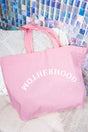 Upside Down Motherhood Canvas Jumbo Tote - Wholesale Accessory Market