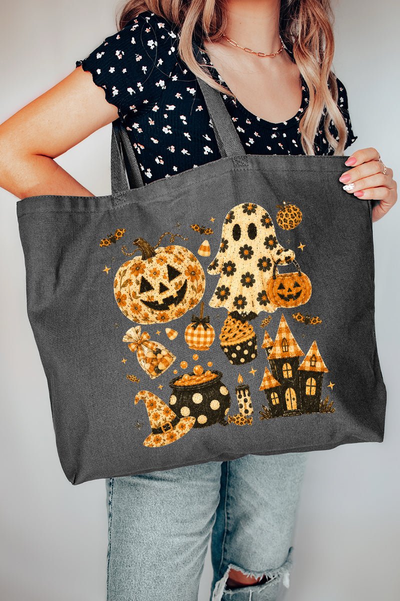 Boo & Bloom Canvas Jumbo Tote - Wholesale Accessory Market