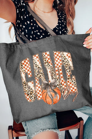 Courtside Cutie Canvas Jumbo Tote - Wholesale Accessory Market