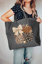 Haute Harvest Canvas Jumbo Tote - Wholesale Accessory Market