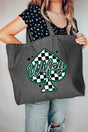 Lucky Spade Wifey Canvas Jumbo Tote - Wholesale Accessory Market