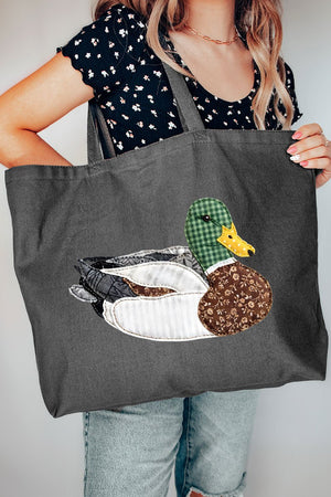 Mallard Marsh Canvas Jumbo Tote - Wholesale Accessory Market