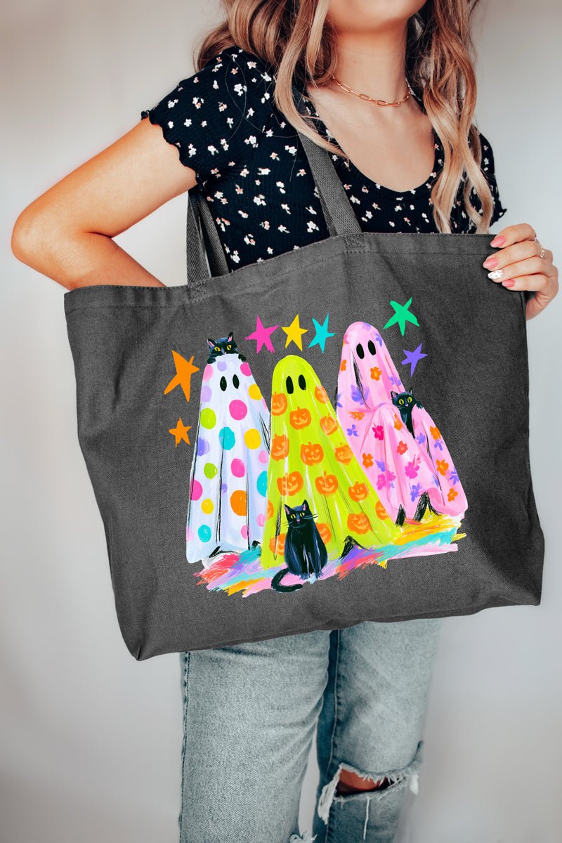 Neon Night Spirits Canvas Jumbo Tote - Wholesale Accessory Market