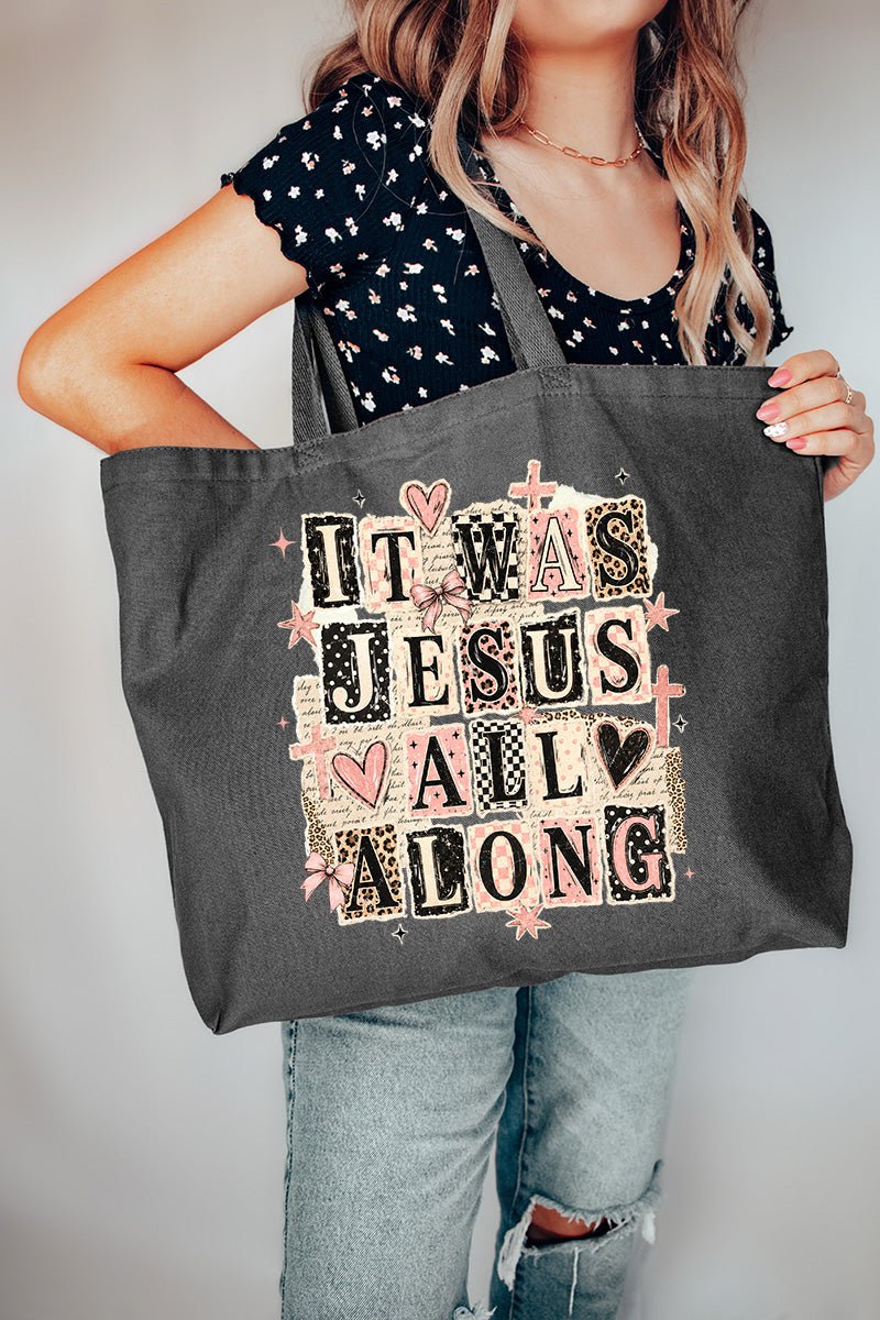 Sunday Scrapbook Canvas Jumbo Tote - Wholesale Accessory Market
