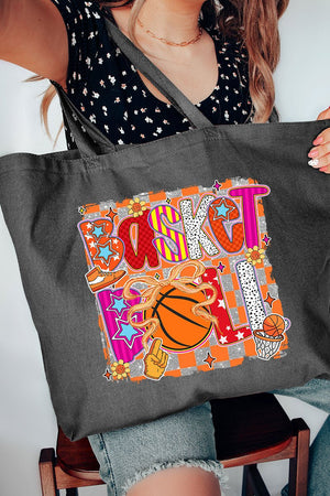Swish In Color Canvas Jumbo Tote - Wholesale Accessory Market
