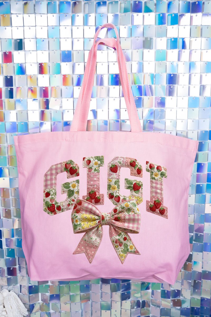 Berry Best Gigi Canvas Jumbo Tote - Wholesale Accessory Market