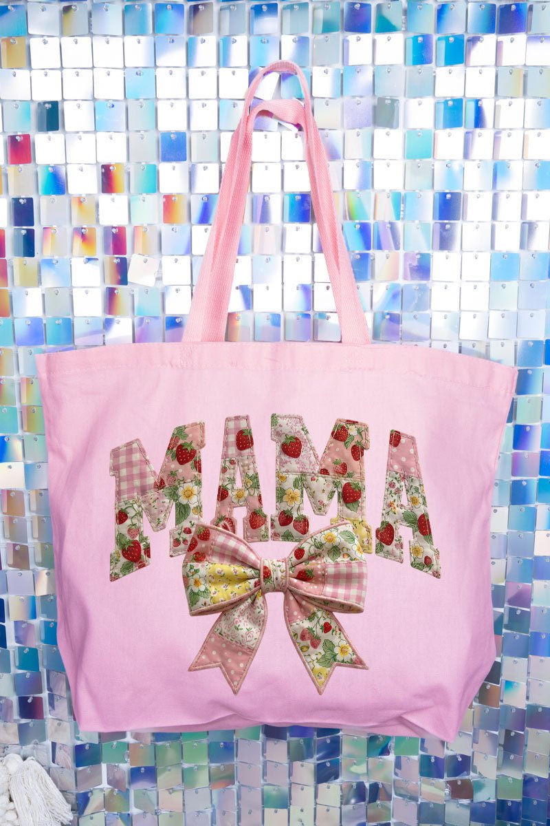 Berry Best Mama Canvas Jumbo Tote - Wholesale Accessory Market