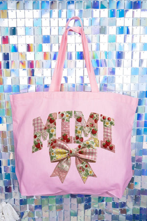 Berry Best Mimi Canvas Jumbo Tote - Wholesale Accessory Market