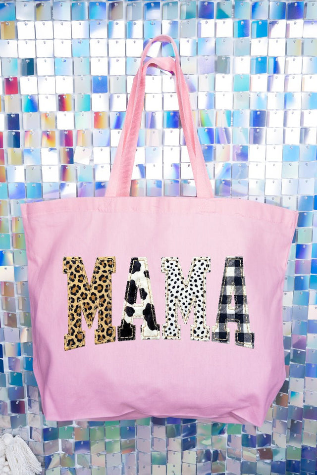 Pattern Play Mama Canvas Jumbo Tote - Wholesale Accessory Market