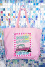 Sunny Boatin & Floatin Canvas Jumbo Tote - Wholesale Accessory Market