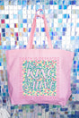 The King Is Alive Canvas Jumbo Tote - Wholesale Accessory Market