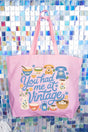 You Had Me At Vintage Canvas Jumbo Tote - Wholesale Accessory Market