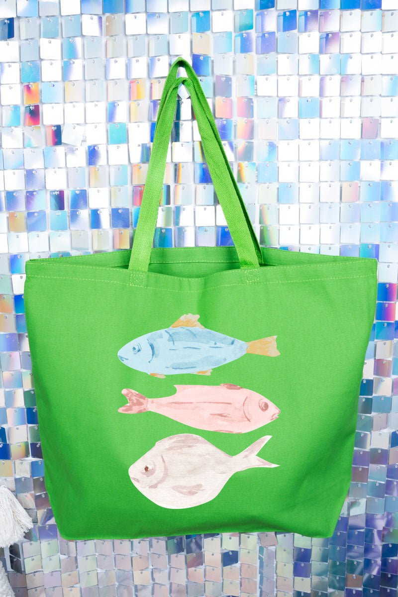 Bless Your Gills Canvas Jumbo Tote - Wholesale Accessory Market