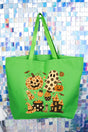 Boo & Bloom Canvas Jumbo Tote - Wholesale Accessory Market