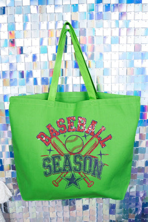 Diamond Days Canvas Jumbo Tote - Wholesale Accessory Market