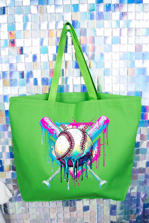 Diamond Drip Canvas Jumbo Tote - Wholesale Accessory Market