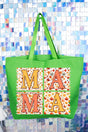 Falling Leaves Mama Canvas Jumbo Tote - Wholesale Accessory Market
