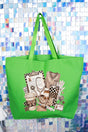 On Call In Style Canvas Jumbo Tote - Wholesale Accessory Market