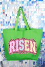Risen In Color Canvas Jumbo Tote - Wholesale Accessory Market