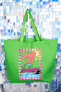 Sunny Lake Life Canvas Jumbo Tote - Wholesale Accessory Market