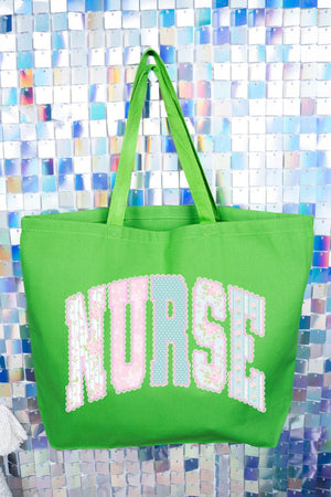 Timeless Nurse Canvas Jumbo Tote - Wholesale Accessory Market