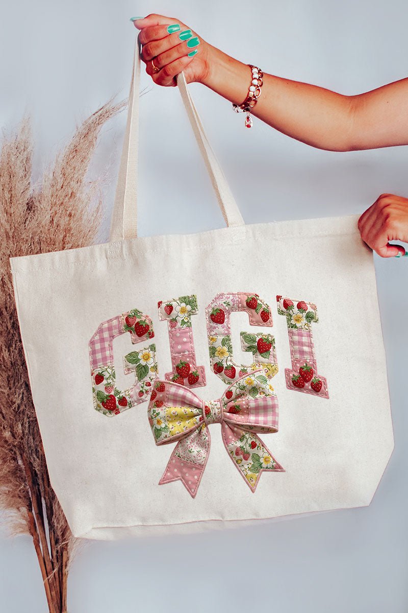 Berry Best Gigi Canvas Jumbo Tote - Wholesale Accessory Market
