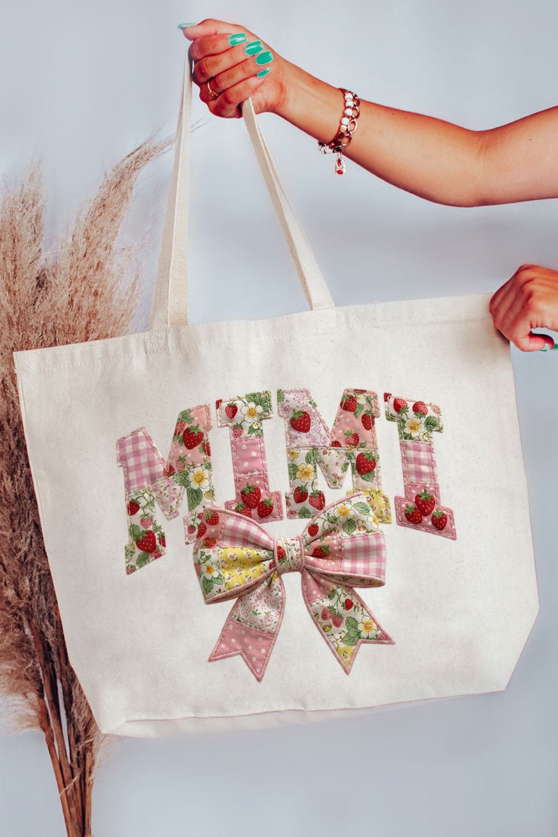 Berry Best Mimi Canvas Jumbo Tote - Wholesale Accessory Market