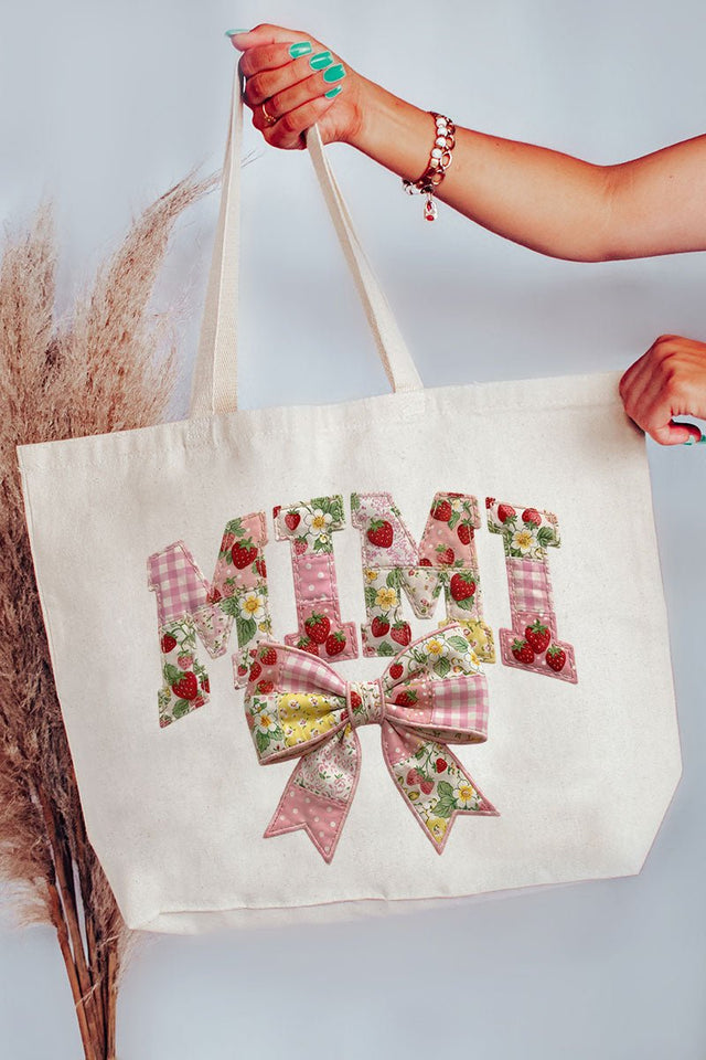 Berry Best Mimi Canvas Jumbo Tote - Wholesale Accessory Market