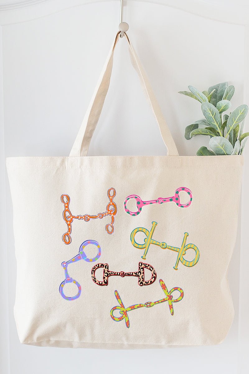 Bitty & Bright Canvas Jumbo Tote - Wholesale Accessory Market