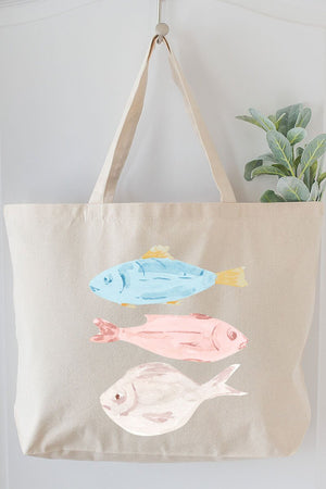 Bless Your Gills Canvas Jumbo Tote - Wholesale Accessory Market