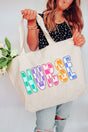 Bright Minds Nurse Canvas Jumbo Tote - Wholesale Accessory Market