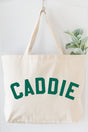 Caddie Canvas Jumbo Tote - Wholesale Accessory Market