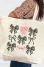 Camo Girly Canvas Jumbo Tote - Wholesale Accessory Market