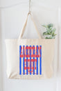 Red American Honey Energy Canvas Jumbo Tote - Wholesale Accessory Market