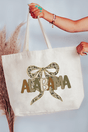 Sweet Home Camo Alabama Canvas Jumbo Tote - Wholesale Accessory Market