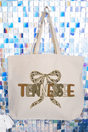 Sweet Home Camo Tennessee Canvas Jumbo Tote - Wholesale Accessory Market