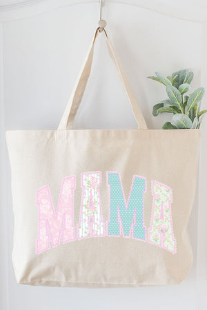 Timeless Mama Canvas Jumbo Tote - Wholesale Accessory Market