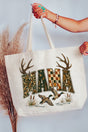 Woodland Mama Canvas Jumbo Tote - Wholesale Accessory Market