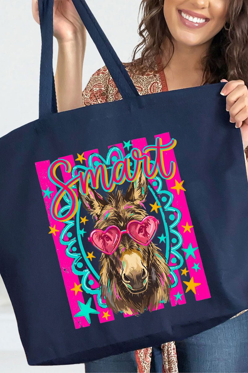 Smart Ass Canvas Jumbo Tote - Wholesale Accessory Market