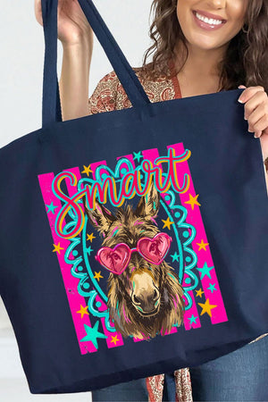 Smart Ass Canvas Jumbo Tote - Wholesale Accessory Market
