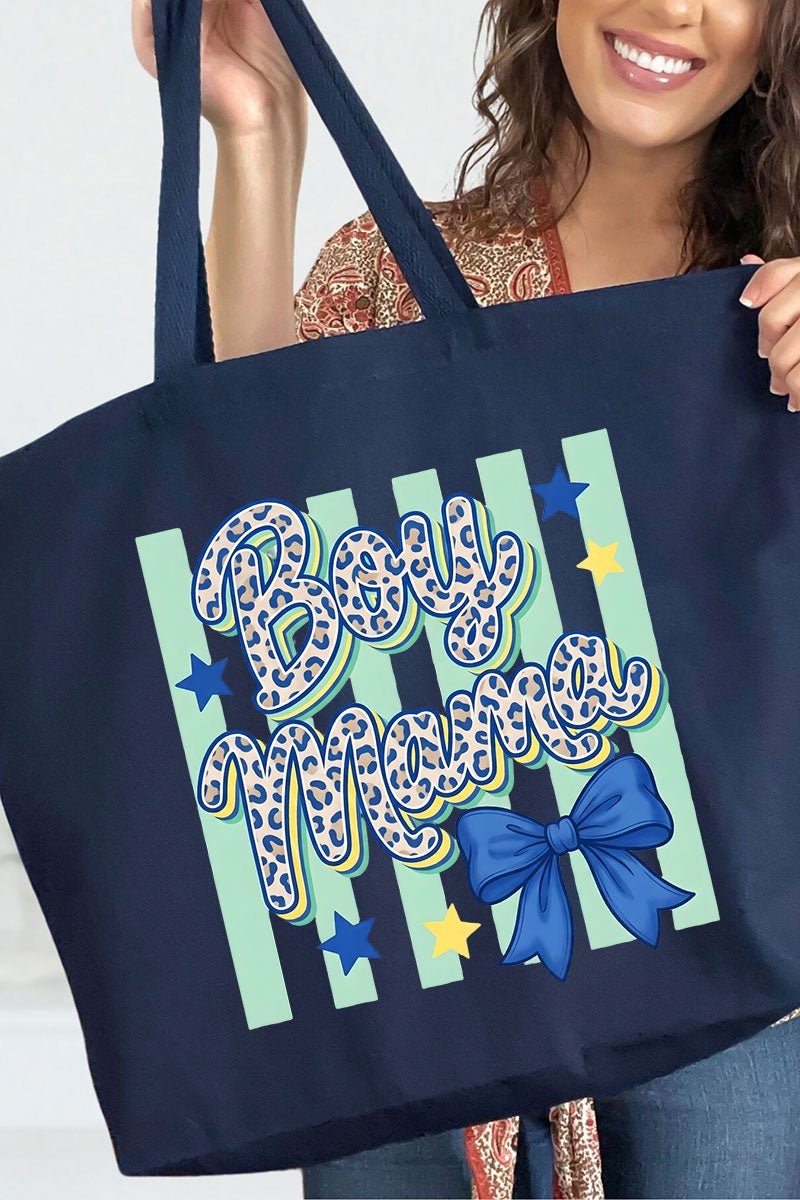 Wild Ones Boy Mama Goose Canvas Jumbo Tote - Wholesale Accessory Market
