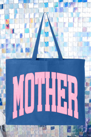 Pretty In Pink Mother Canvas Jumbo Tote - Wholesale Accessory Market