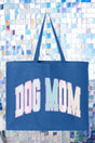 Rose Cottage Dog Mom Canvas Jumbo Tote - Wholesale Accessory Market