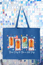 Sizzle & Stars Canvas Jumbo Tote - Wholesale Accessory Market