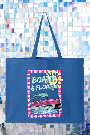 Sunny Boatin & Floatin Canvas Jumbo Tote - Wholesale Accessory Market