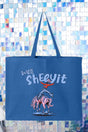 Well Sheeyit Cowboy Canvas Jumbo Tote - Wholesale Accessory Market