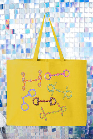Bitty & Bright Canvas Jumbo Tote - Wholesale Accessory Market