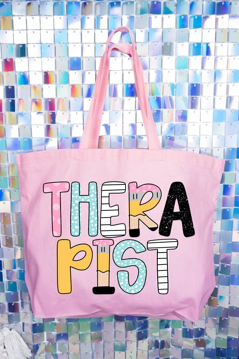 Dots & Doodles School Staff Series Canvas Jumbo Tote - Wholesale Accessory Market